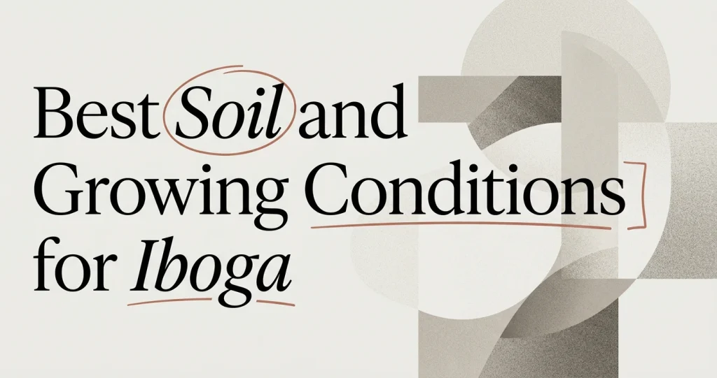 Best Soil and Growing Conditions for Iboga Plants
